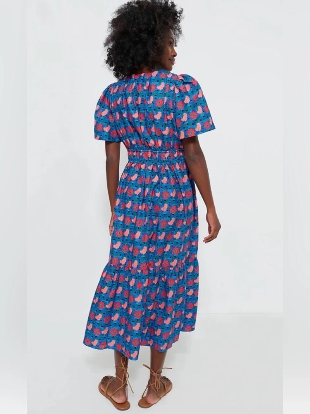 Tuckernuck Retro Floral Mitchell Dress XS - Picture 2 of 10